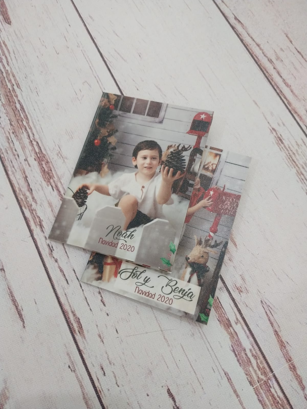 Ejemplos de fotolibros navideños